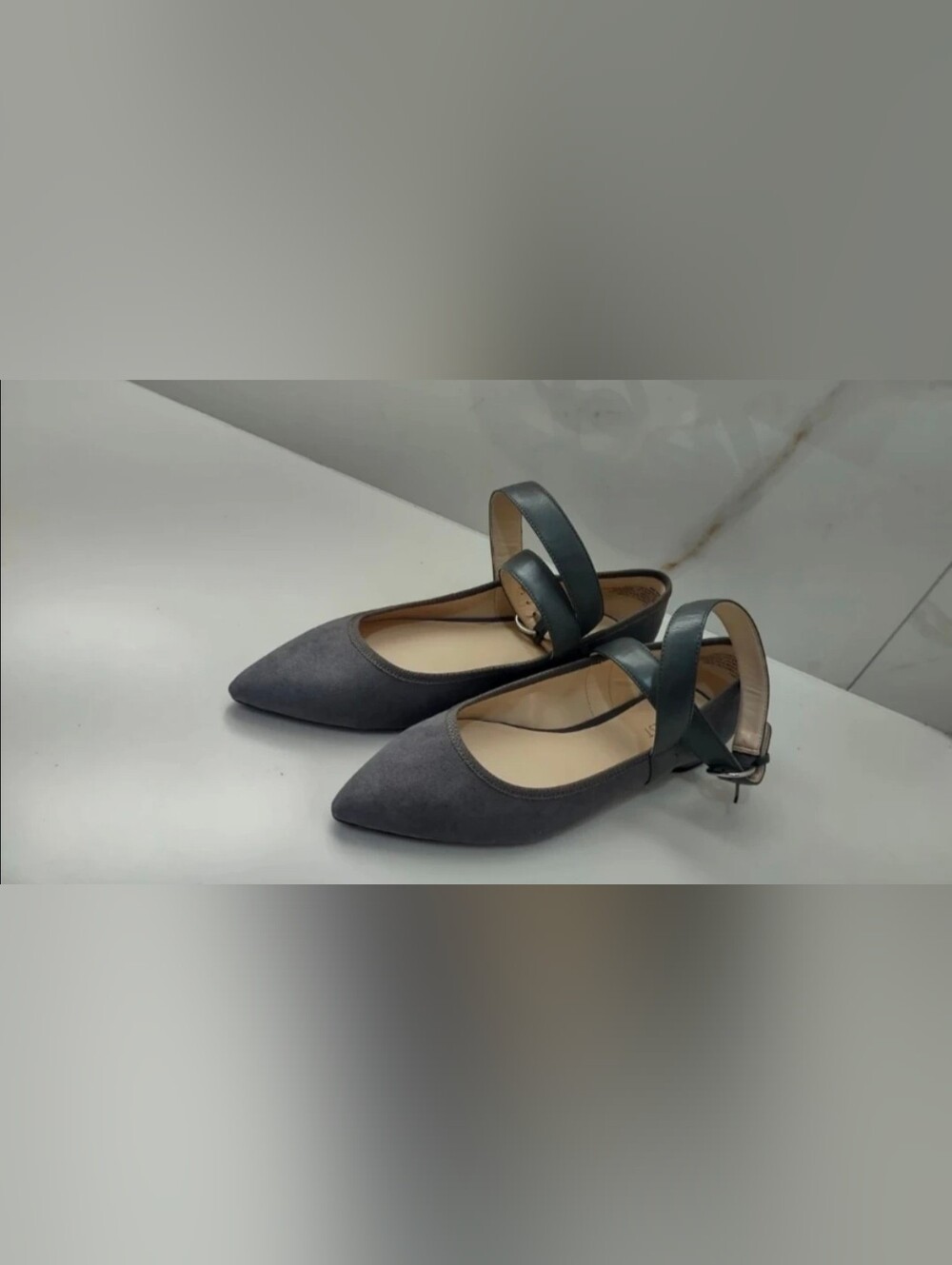 Nine West Suede Ballet Flats